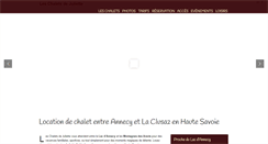 Desktop Screenshot of annecy-chalet.com